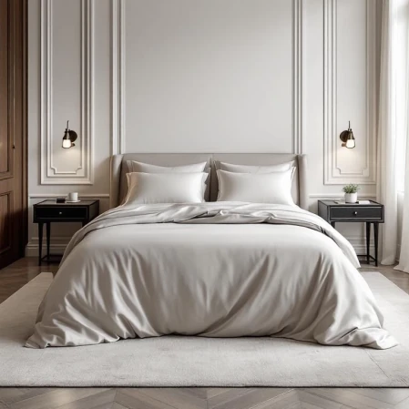 Odin 300 TC Pamuk Saten King Size Nevresim Seti Taş 