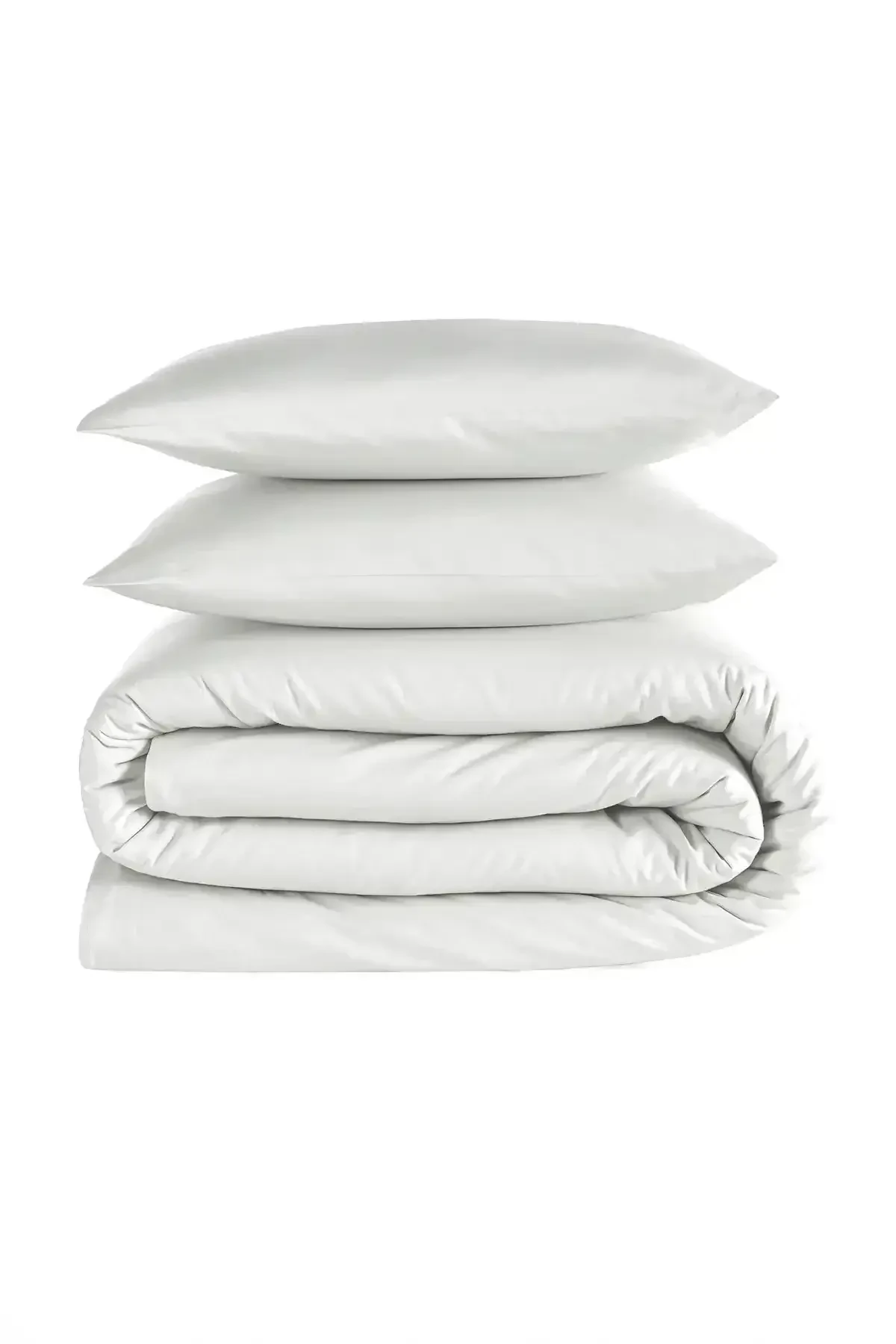 Soho 200 TC Pamuk Perkal King Size Nevresim Seti Beyaz - 4