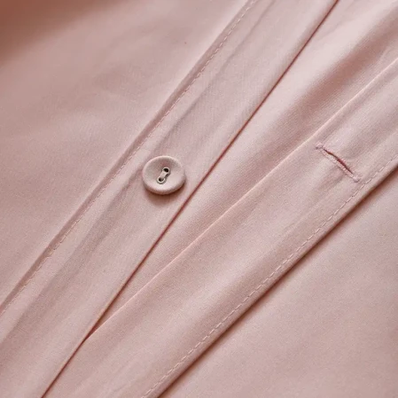 Soho 200 TC Pamuk Perkal King Size Nevresim Seti Pembe - 3