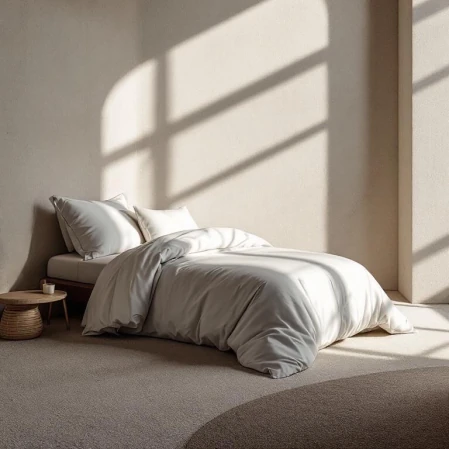 Odin 300 TC Pamuk Saten Tek Kişilik Nevresim Taş 