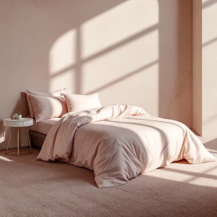 Soho 200 TC Pamuk Perkal Tek Kişilik Nevresim Pembe 