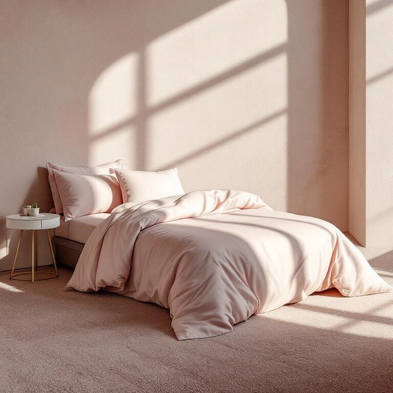 Soho 200 TC Pamuk Perkal Tek Kişilik Nevresim Pembe - Qua Home