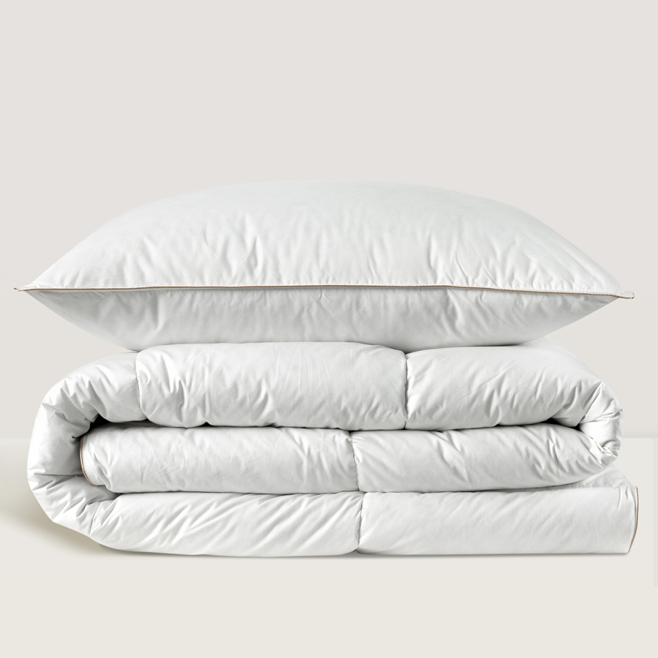 Irie Çift Kişilik Kaz Tüyü & Mikrojel Yorgan 195x215 cm - 1