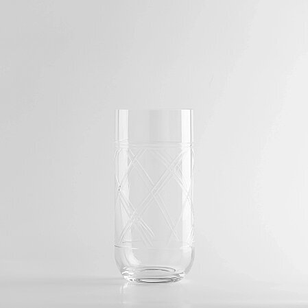 Yvette 4'lü Kristal Meşrubat Bardağı 440 cc - 3